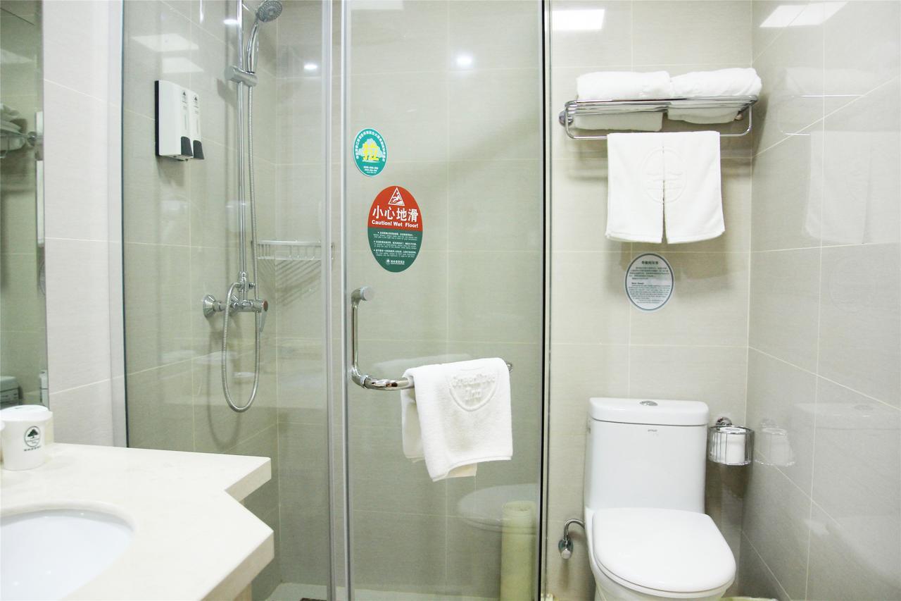 Greentree Inn Jiangsu Yancheng Dongtai Honglan Road Pedestrian Street Express Hotel Bagian luar foto